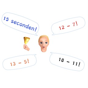 Automatiseren aftrekken t/m 20 met tientaloverschrijding
