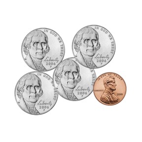 Counting money to 100 cents