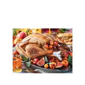 The first Thanksgiving feast