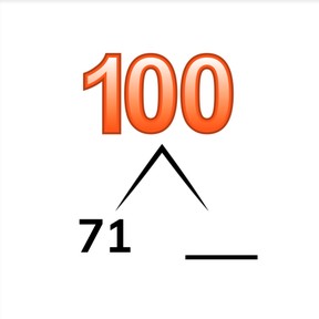 Decomposing and composing 100 from random numbers