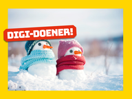 Digi-doener: Het sneeuwt