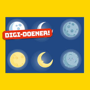 Digi-doener: Maan-o-meter