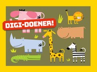 Digi-doener: Met de trein naar de dierentuin!