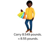 Place value- Rounding decimal numbers to the nearest hundredth
