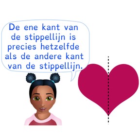 Herkennen van lijnsymmetrie