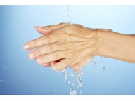 Practicing how to save water