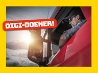 Digi-doener: Op reis met de vrachtwagen!