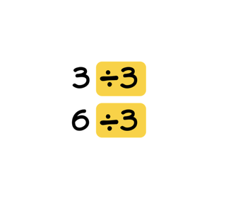 Divide by 3