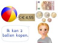 Delen van een kommabedrag