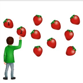 Counting disorganized quantities 1-10
