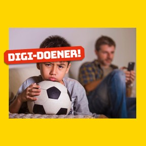 Digi-doener: Even bellen