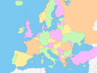 Carte de l'Europe