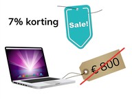 Berekenen van een nieuwe prijs met een kortingspercentage