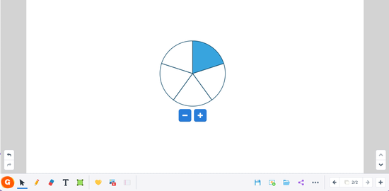 Fraction circle