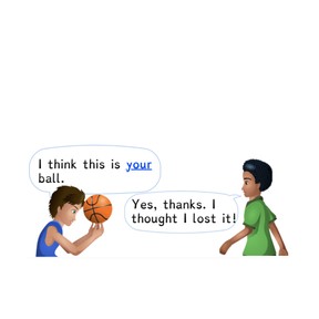 Possessive pronouns