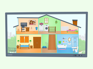 Vocabulary Scene: At Home