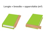 Berekenen van een fysieke oppervlakte via opmeten