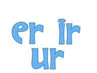R controlled vowels: er, ir, ur