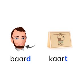 Woorden eindigend op ~d of ~t I (eenvoudig)