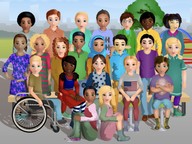 Human characteristics of a community