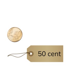 Gepast betalen van bedragen t/m 50 cent