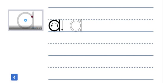 letter a