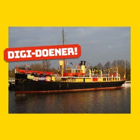 Digi-doener: De stoomboot