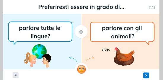 Preferiresti...