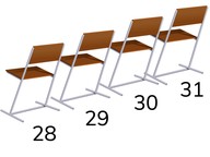 Comparing numbers to 50