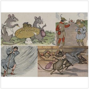 How visual elements contribute to the meaning of a text