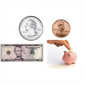 Identify US currency and how it is used