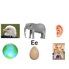 Print the letter Ee