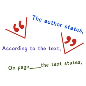 Quote the text