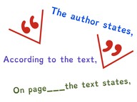 Quote the text