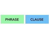 Phrases and clauses