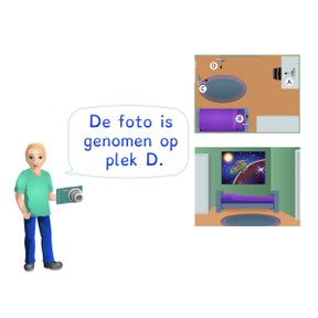 Herkennen van aanzichten met een kaart