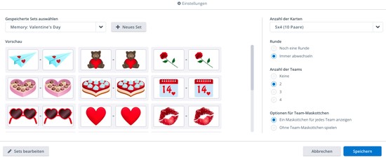 Memory: Valentinstag
