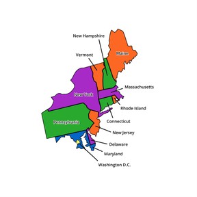 Regions of the United States: The Northeast
