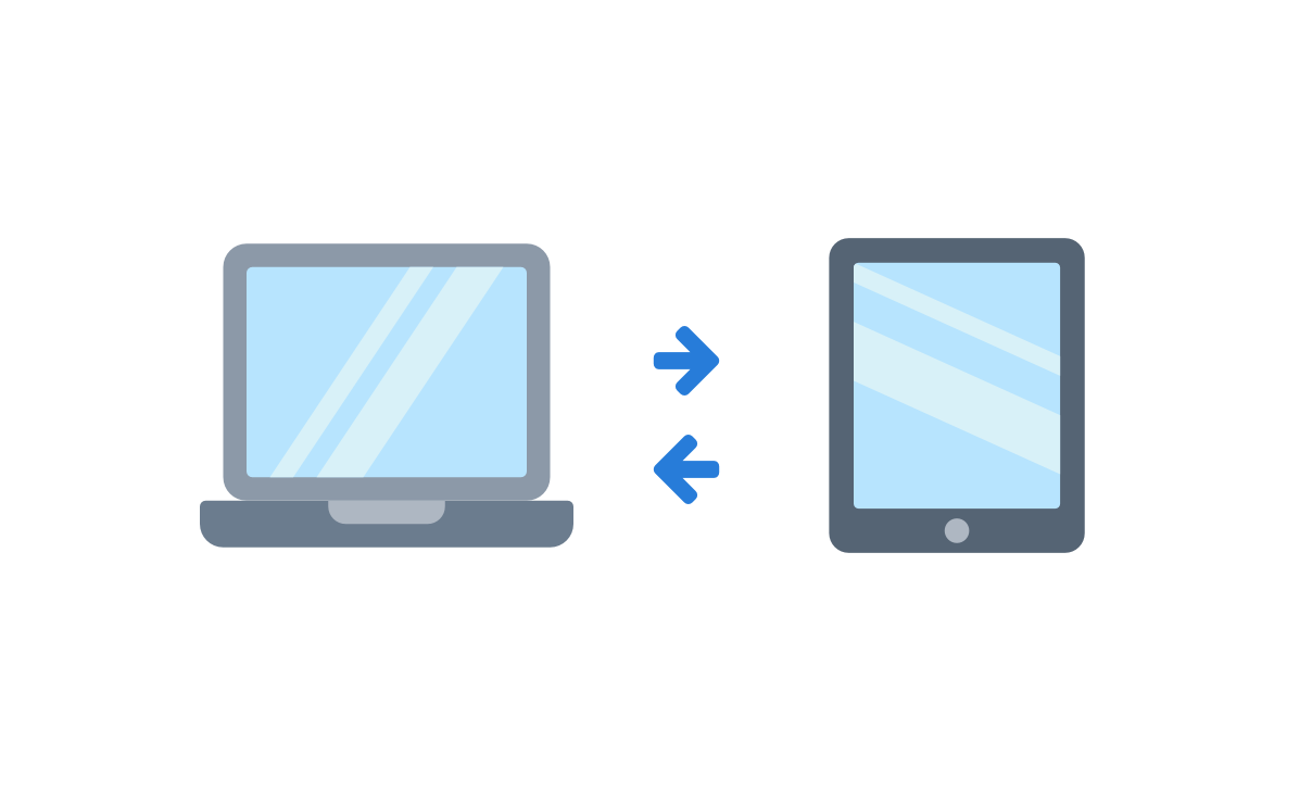 laptop en tablet