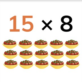 Multiplying with one number to 100