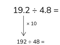 Dividing two decimal numbers