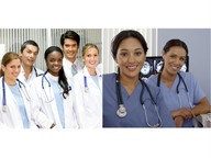 Nurses and doctors