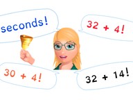 Automaticity addition to 100