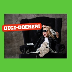 Digi-doener: Bedwing je bling!