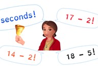 Automaticity subtraction to 20 without crossing tens