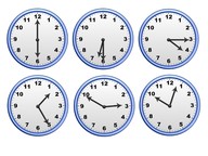 Telling time: Analog clock