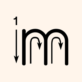 Letter M Tracing