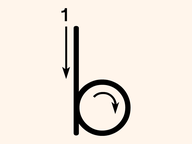 Letter B Tracing