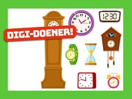 Digi-doener: Zoals het klokje thuis tikt...