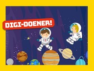 Digi-doener: Ruimtereis 1 | Wat zweeft er in de ruimte?